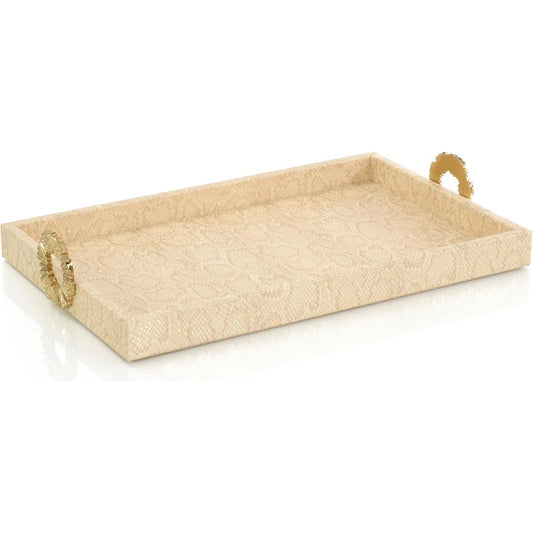 Dazzle Vegan Snakeskin Tray by John-Richard. Made from unique in a modern style.