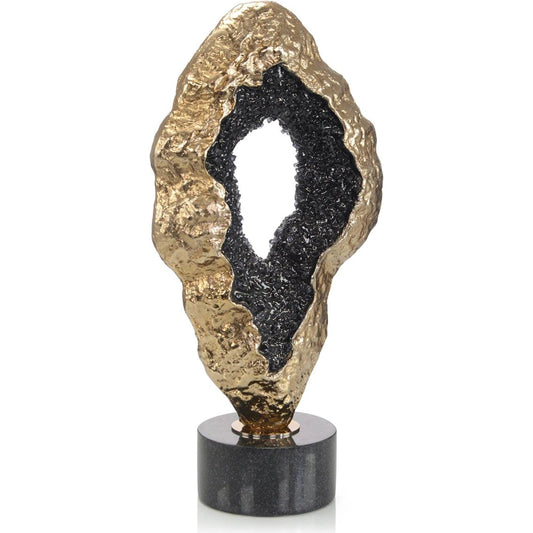 Fluctuating Geode Sculpture by John-Richard. Made from unique in a unique style.