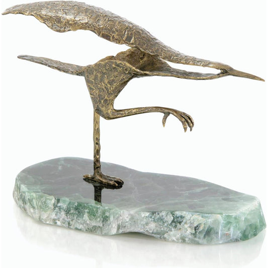 Avian Sculpture on Stone III by John-Richard. Made from unique in a modern style.