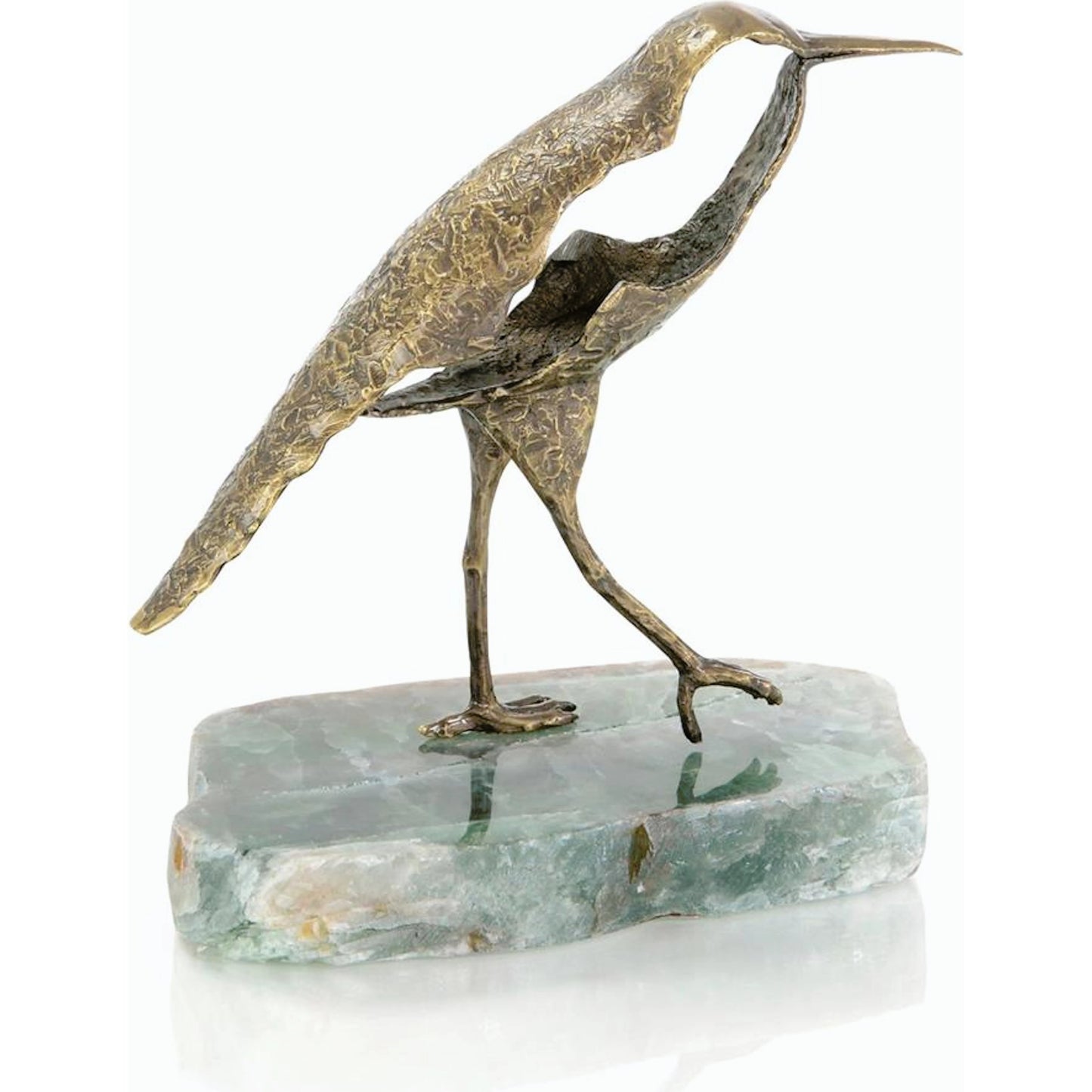 001 SI-2169924 | Primary Silo | Avian Sculpture on Stone I by John-Richard. Made from unique in a modern style.