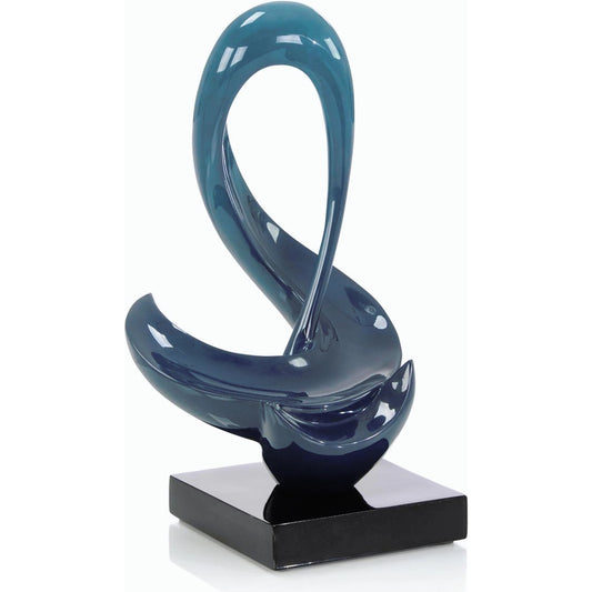 Sinuous Loop Sculpture by John-Richard. Made from unique in a modern style.