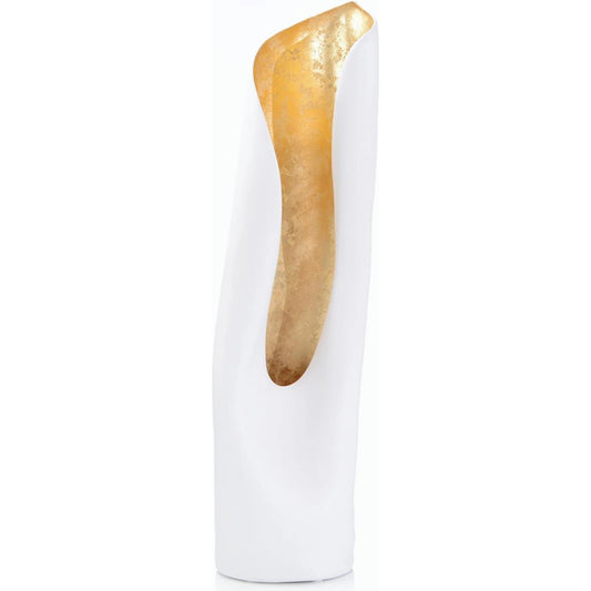 Gold Avata Vase by John-Richard. Made from unique in a modern style.