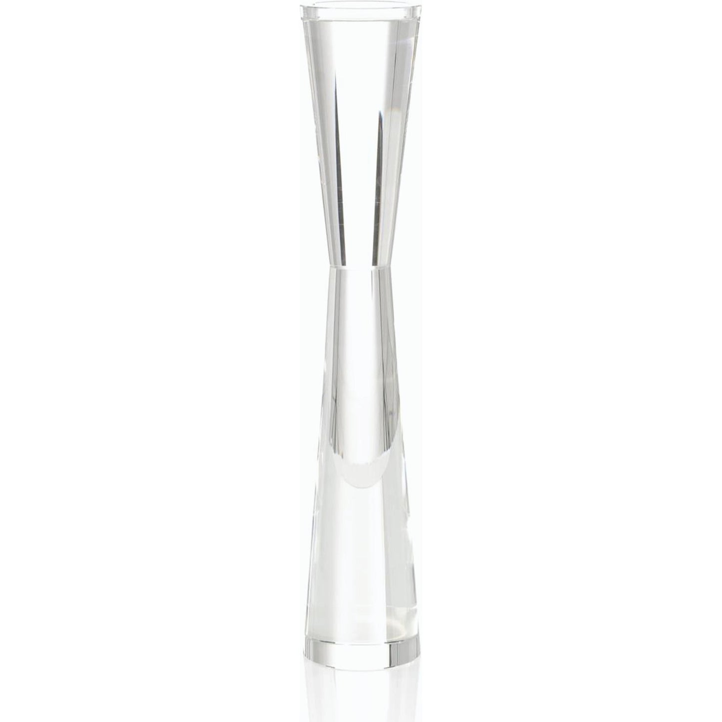 001 SI-2170348 | Primary Silo | Crystal Hourglass Candleholder by John-Richard. Made from unique in a modern style.