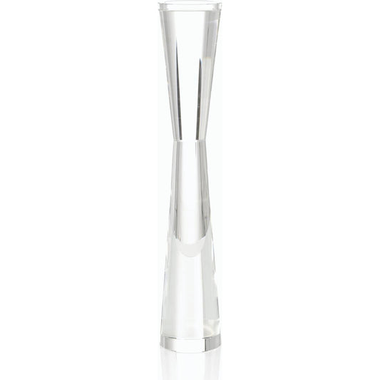 Crystal Hourglass Candleholder by John-Richard. Made from unique in a modern style.