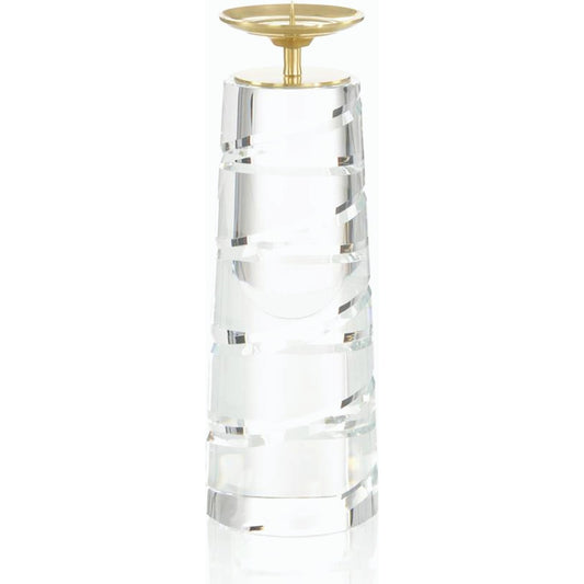 Crystal Spire Candleholder by John-Richard. Made from unique in a modern style.