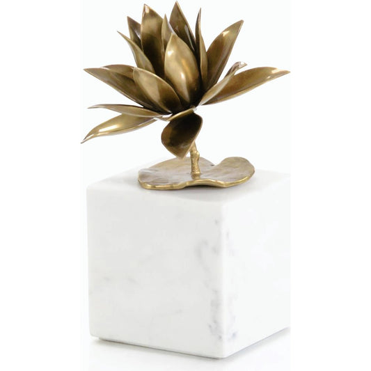 Lotus Blossom Sculpture by John-Richard. Made from unique in a modern style.