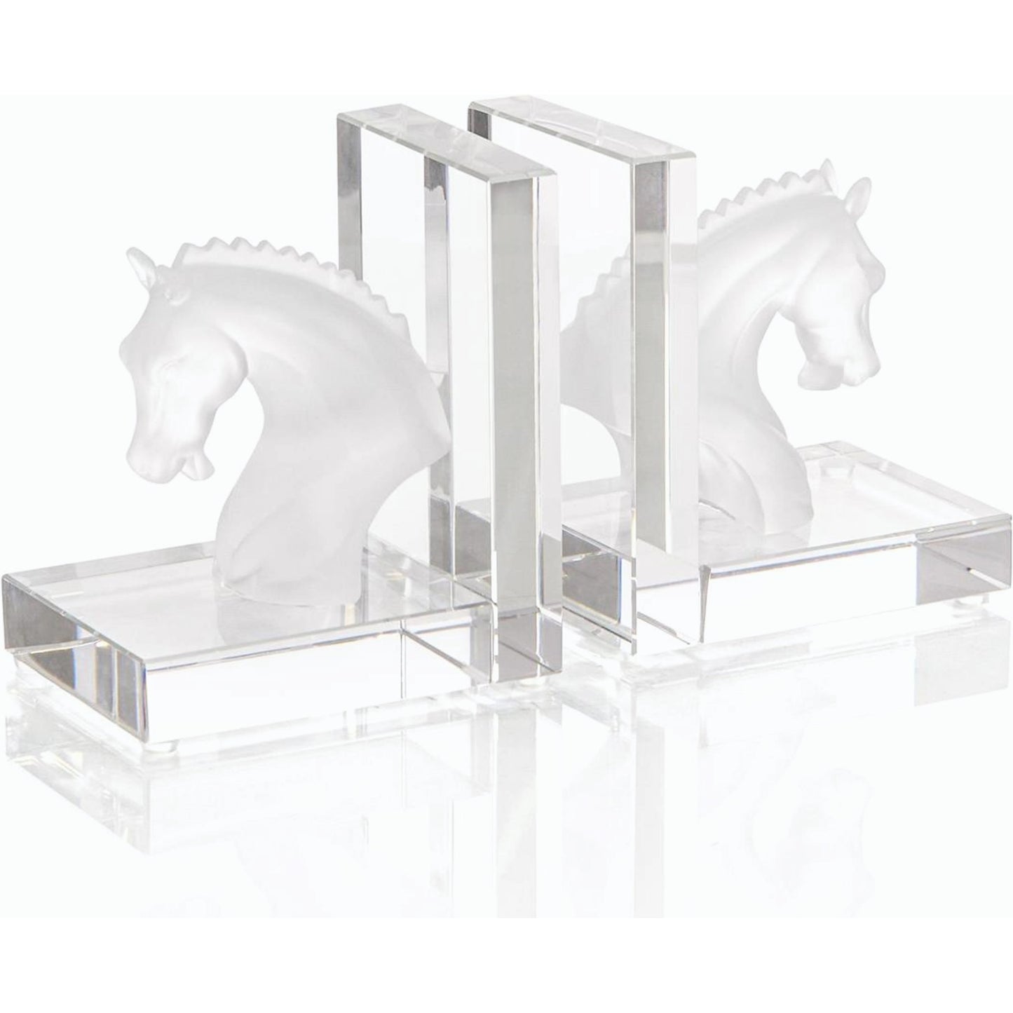 001 SI-2170517 | Primary Silo | Equine Bookends, Set of Two by John-Richard. Made from unique in a modern style.
