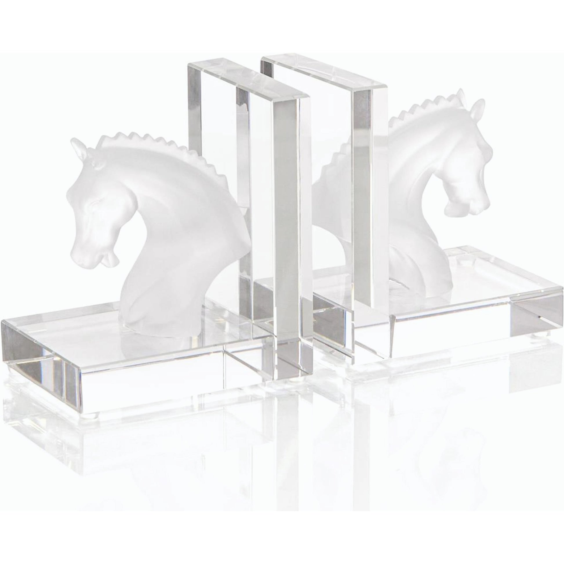 Equine Bookends, Set of Two by John-Richard. Made from unique in a modern style.