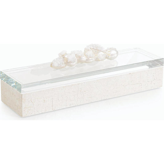 Encased Quartz Box by John-Richard. Made from unique in a modern style.
