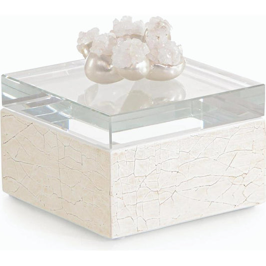Encased Quartz Box by John-Richard. Made from unique in a modern style.