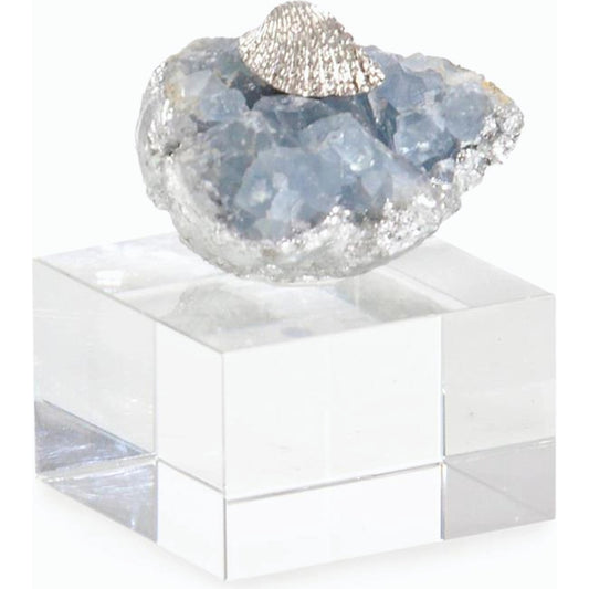 Ocean Floor Sculpture on Crystal Base by John-Richard. Made from unique in a modern style.
