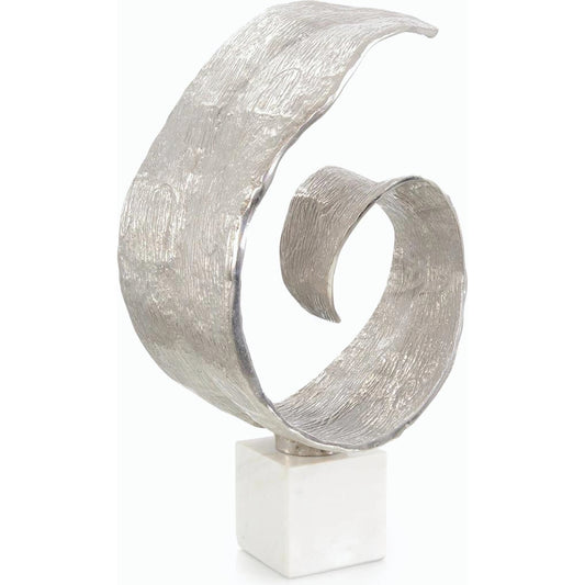 Spiral Sculpture on Marble by John-Richard. Made from unique in a modern style.