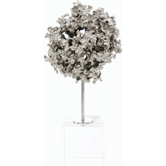 Organic Opulence Sculpture on Crystal I by John-Richard. Made from unique in a modern style.