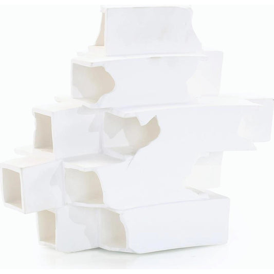 White Incline Sculpture by John-Richard. Made from unique in a modern style.
