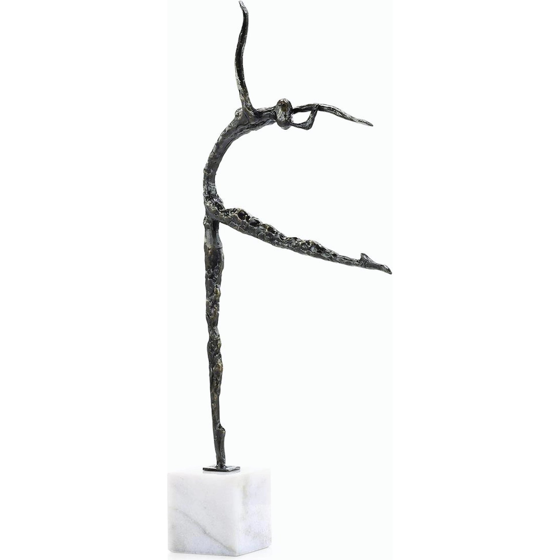 Arabesque Sculpture on Marble Base by John-Richard. Made from unique in a modern style.