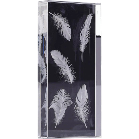 Crystal-Encased Feathers by John-Richard. Made from unique in a modern style.