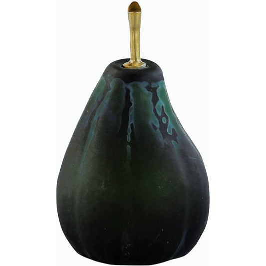 Glass Pear Sculpture by John-Richard. Made from unique in a modern style.