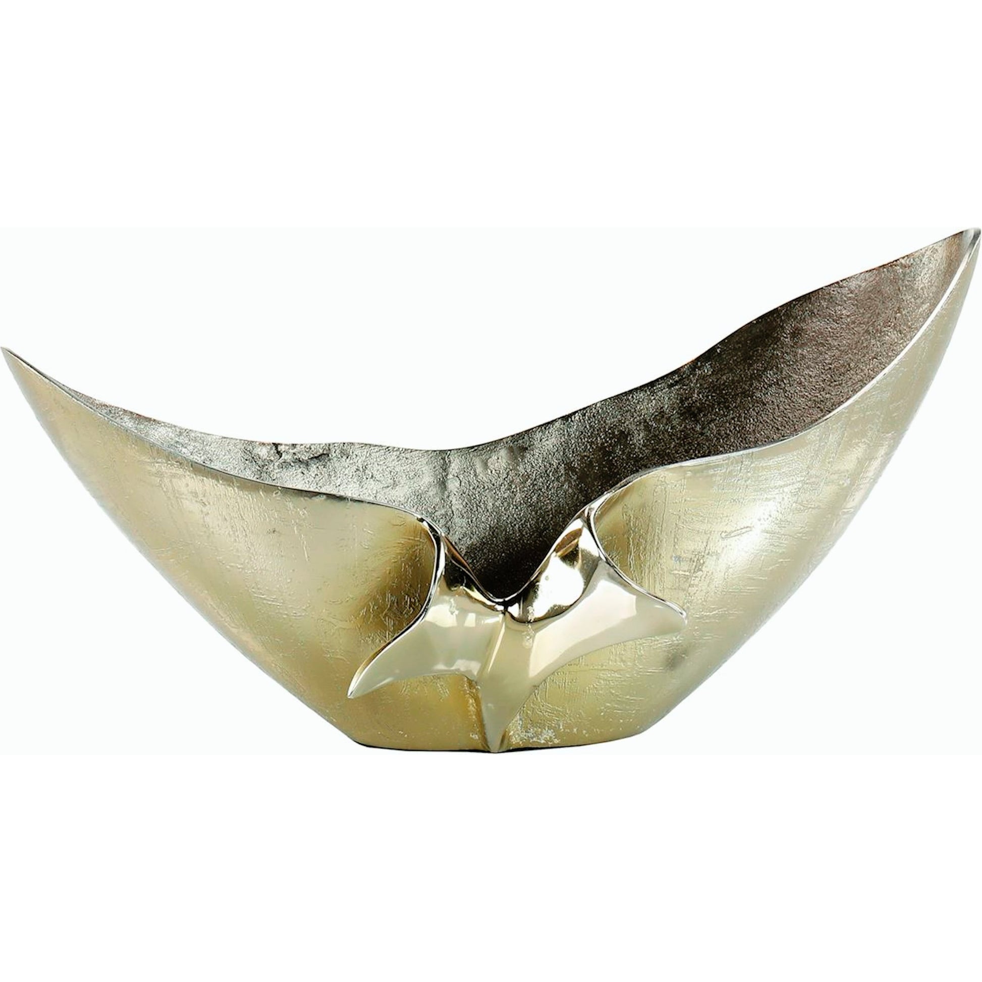 Andiamo Bowl by John-Richard in nickel. Made from unique in a modern style.