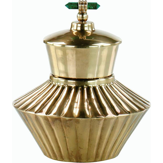 Malachite Vessel by John-Richard. Made from unique in a modern style.