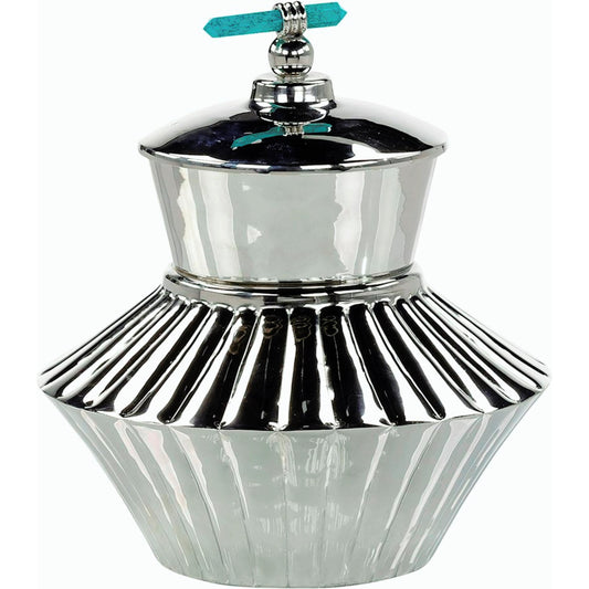 Turquoise Vessel by John-Richard. Made from unique in a modern style.