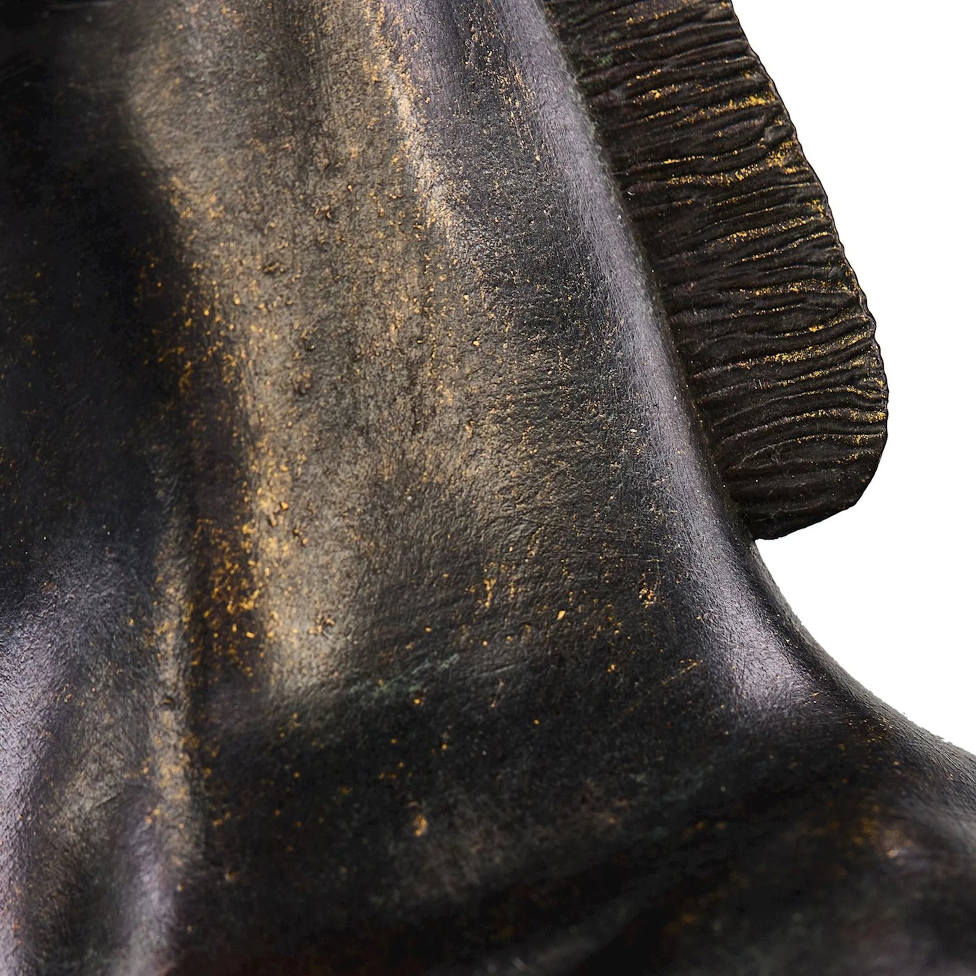 Noble Steed Sculpture by John-Richard in black. Made from unique in a cottage & farmhouse style.