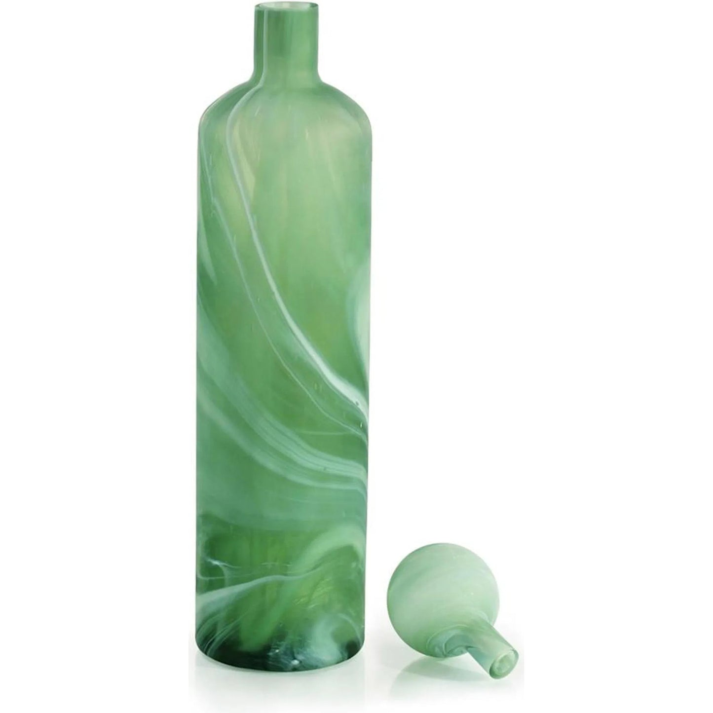 004 SI-2373905 | Additional Silo | Spring Breeze Bottle by John-Richard in green. Made from unique in a eclectic & global style.