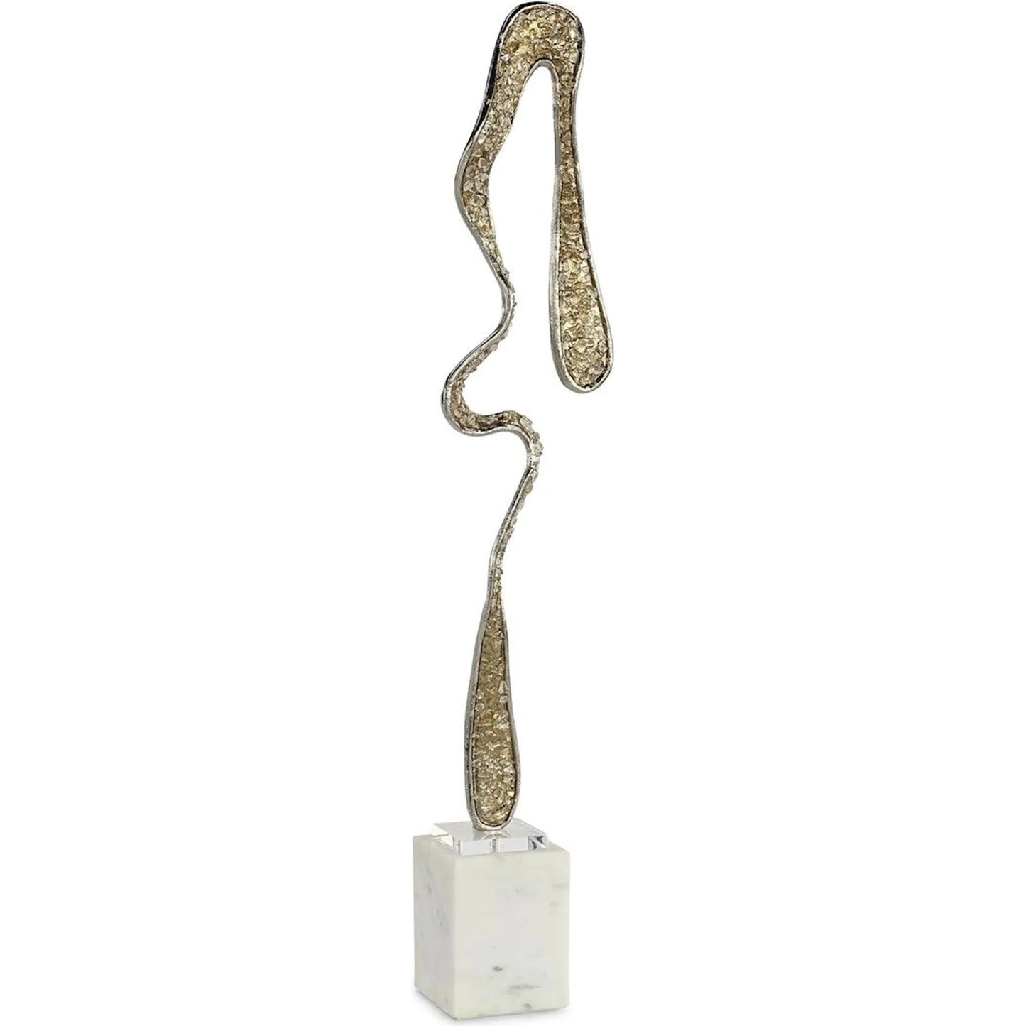 001 SI-2373262 | Primary Silo | Fluidity Sculpture I by John-Richard in champagne, nickel. Made from unique in a modern style.