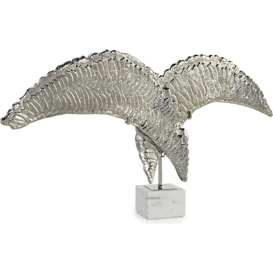 Wingspan Sculpture by John-Richard in nickel. Made from unique in a unique style.