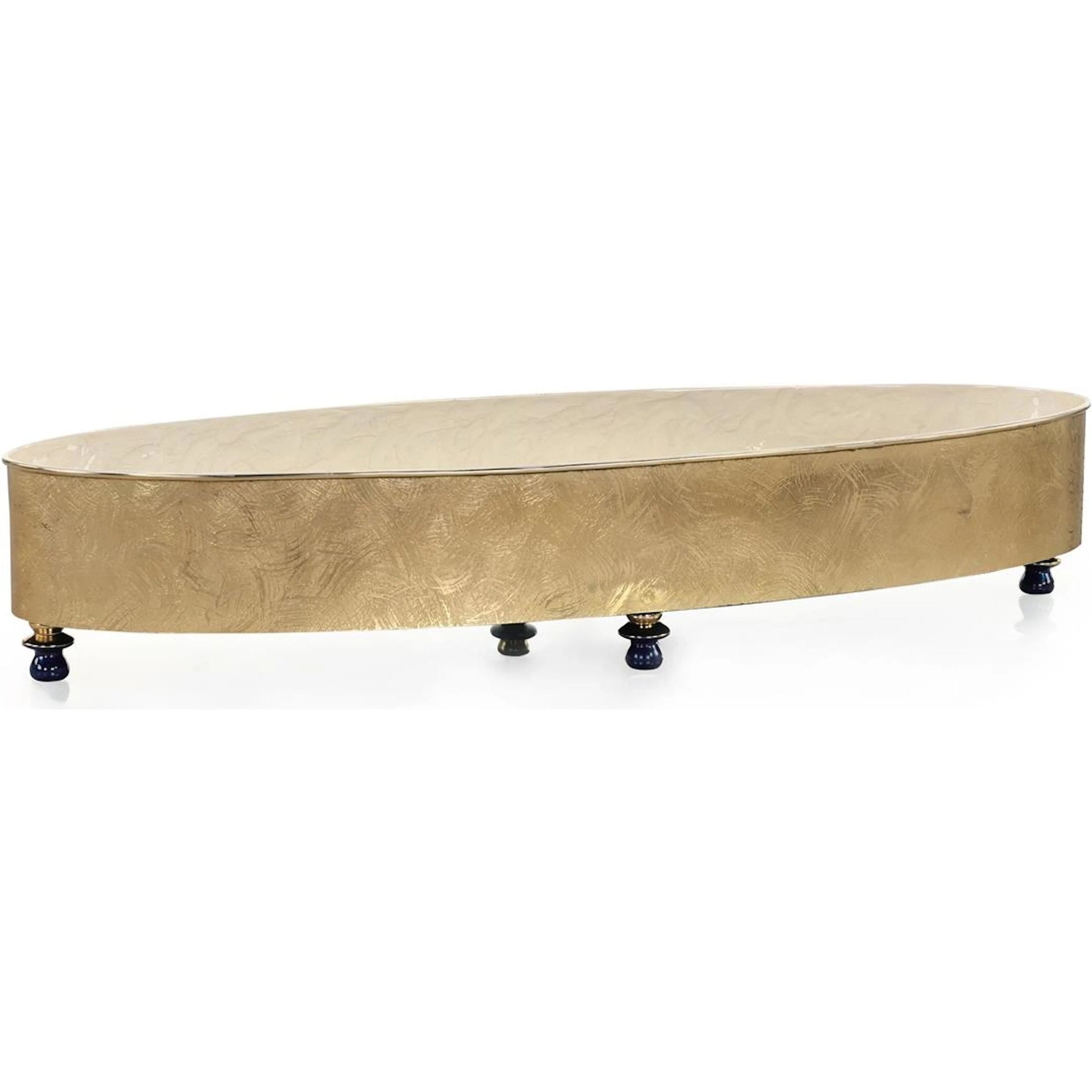 Avila Bowl by John-Richard in champagne, black, white and champagne. Made from aluminum, steel in a modern style.
