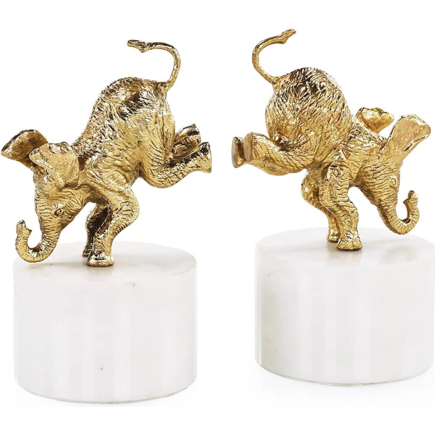 002 SI-2373728 | Additional Silo | Playful Elephant Doorstop by John-Richard in brass. Made from unique in a eclectic & global style.