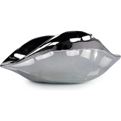 Scooped Silver Bowl by John-Richard in silver. Made from unique in a transitional style.