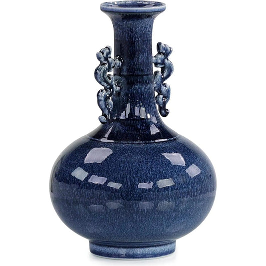 Pelagic Vase by John-Richard in blue. Made from unique in a unique style.