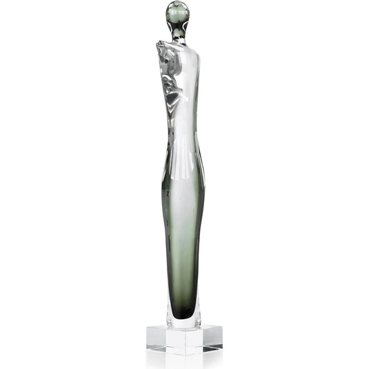 Glass Silhouette Sculpture by John-Richard. Made from unique in a unique style.