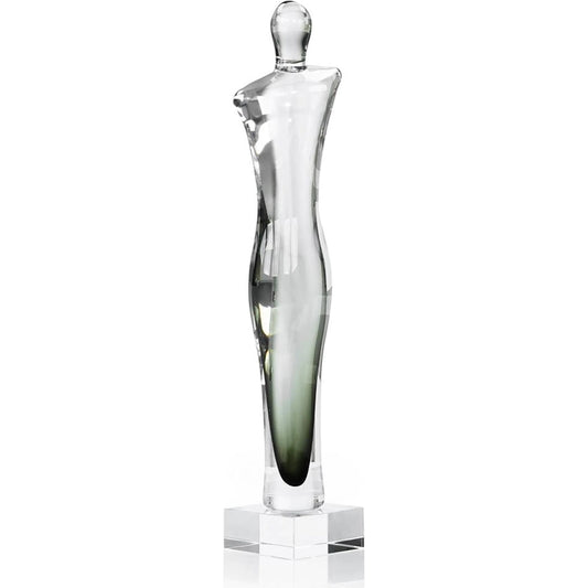 Glass Silhouette Sculpture by John-Richard. Made from unique in a unique style.