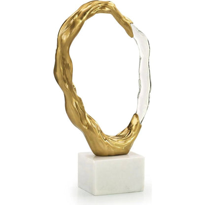 Metallic Ice Sculpture by John-Richard. Made from unique in a modern style.