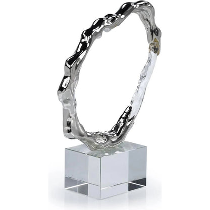 Metallic Ice Sculpture by John-Richard. Made from unique in a modern style.