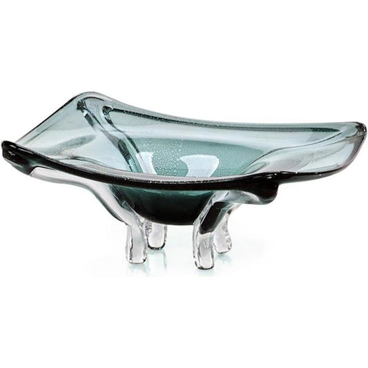 Unfurled Bowl by John-Richard in gray. Made from unique in a unique style.