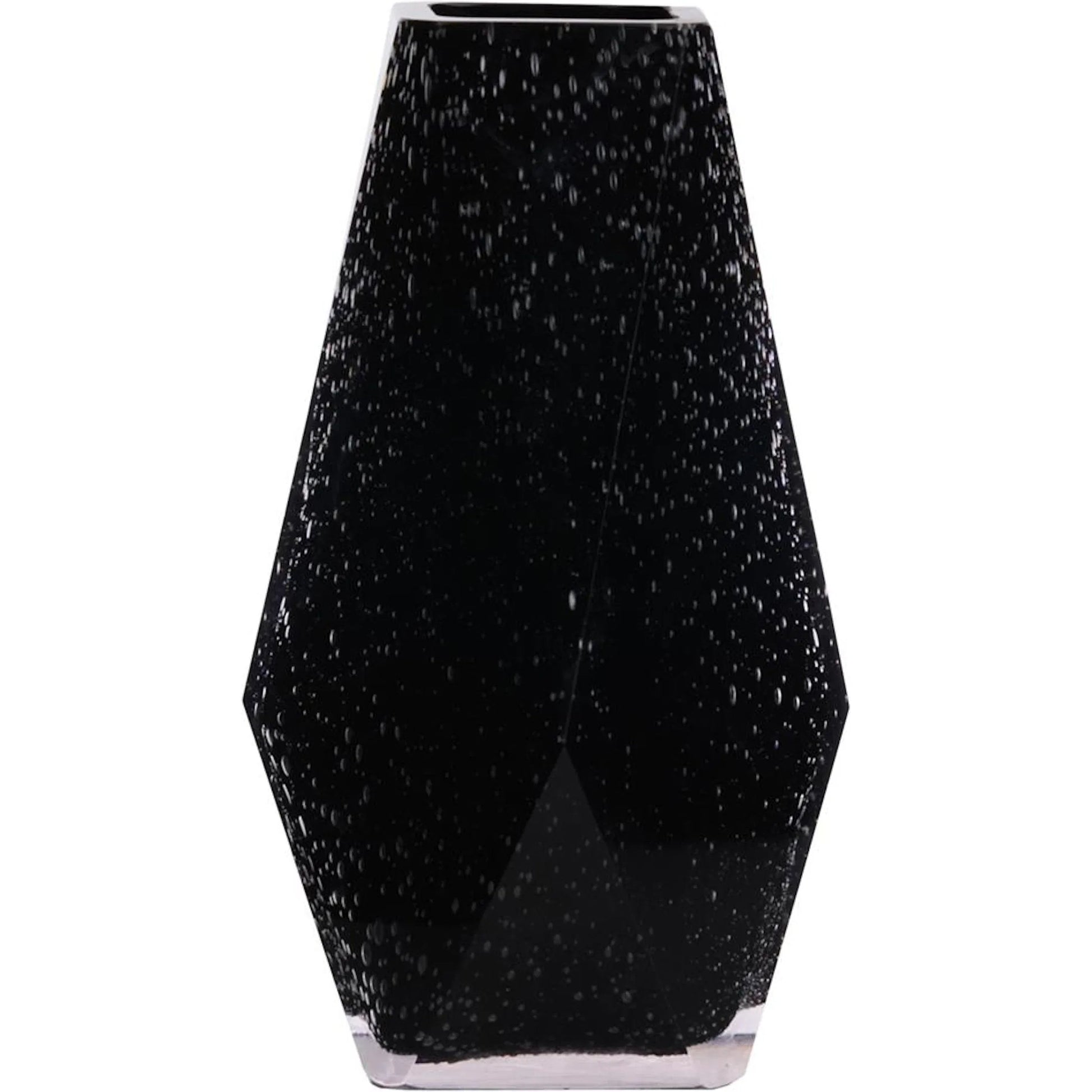 Midnight Dust Vase by John-Richard in black. Made from unique in a modern style.