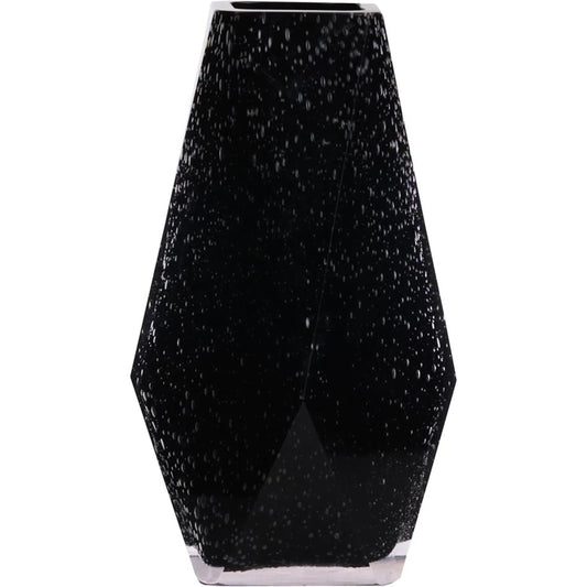 Midnight Dust Vase by John-Richard in black. Made from unique in a unique style.