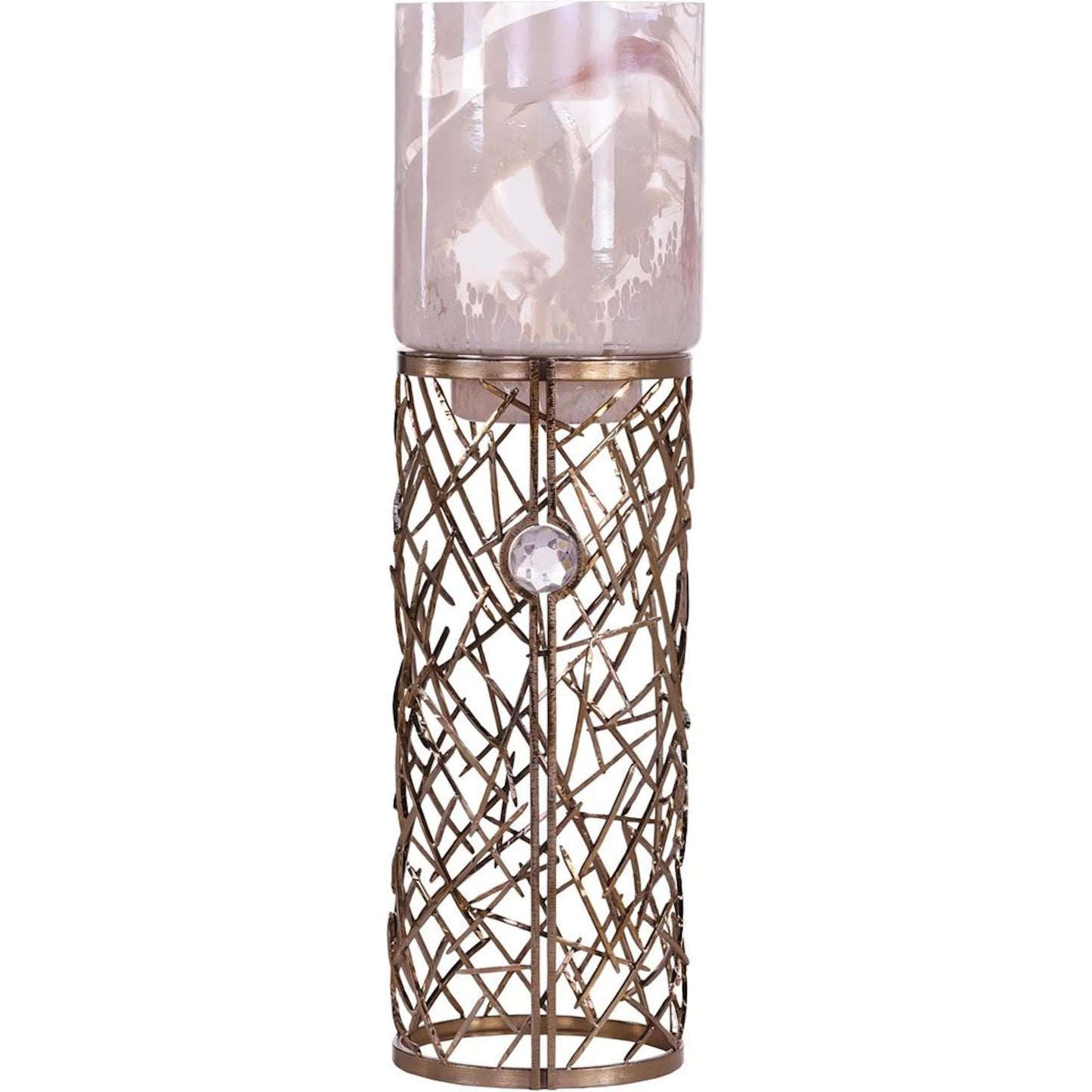 000 SI-2373613 | Primary Silo | Morina Floor Urn by John-Richard in brushed brass. Made from unique in a modern style.