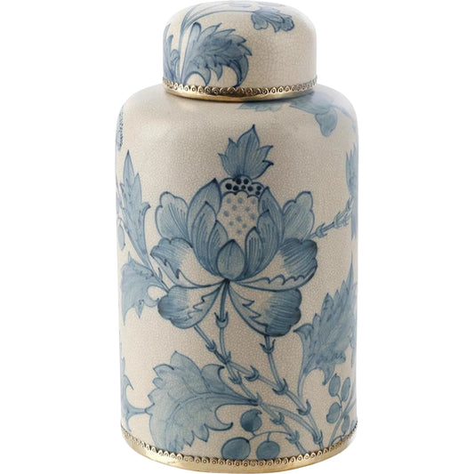Lidded Bloom Jar by John-Richard. Made from unique in a unique style.