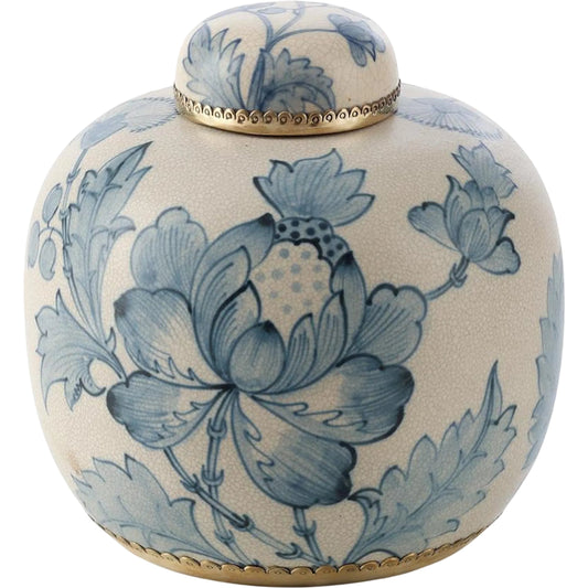 Lidded Bloom Jar by John-Richard. Made from unique in a unique style.