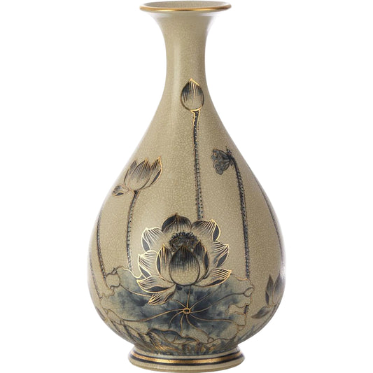 Moonlit Garden Vase by John-Richard. Made from unique in a unique style.