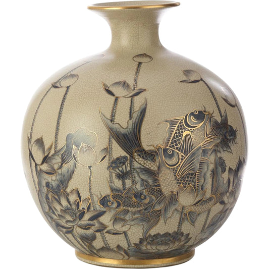 Moonlit Garden Vase by John-Richard. Made from unique in a unique style.