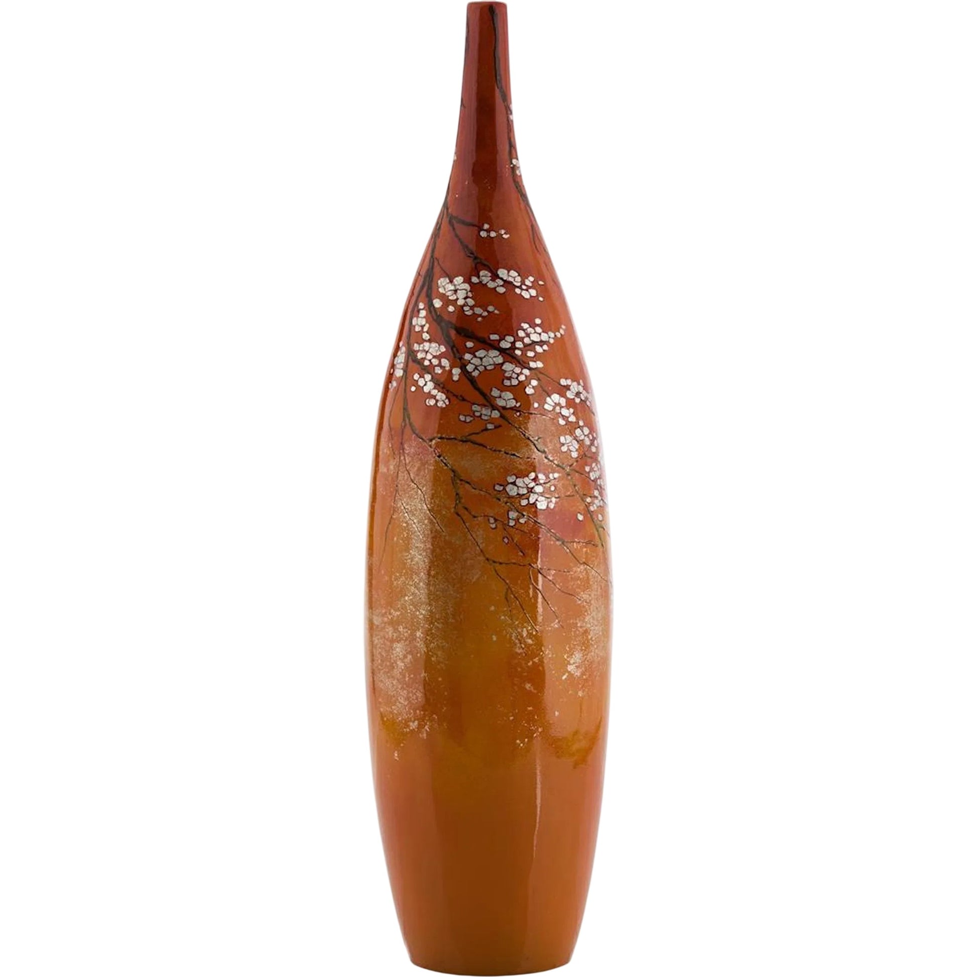 Sunset Blossoms Vase by John-Richard. Made from unique in a unique style.