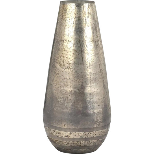 Silver Mist Vase by John-Richard. Made from unique in a unique style.