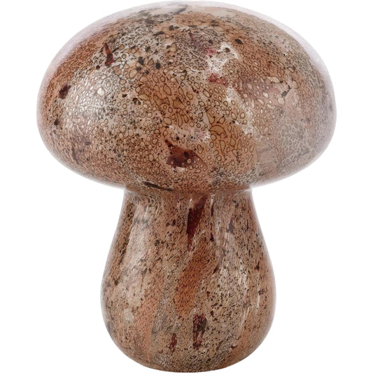 Glass Mushroom Sculpture by John-Richard. Made from unique in a unique style.
