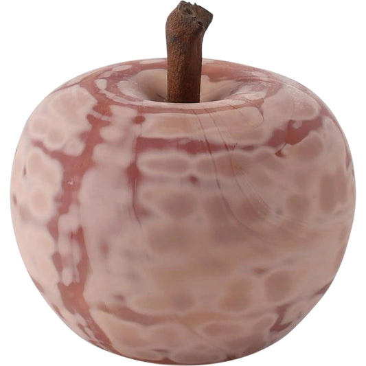 Glass Apple Sculpture by John-Richard. Made from unique in a unique style.