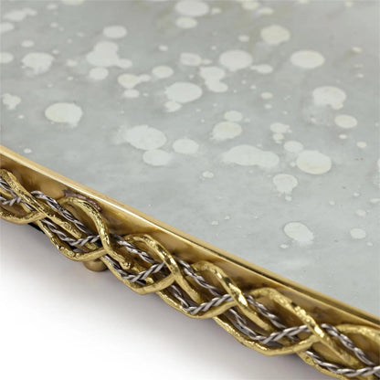 Braid Tray by John-Richard. Made from unique in a unique style.