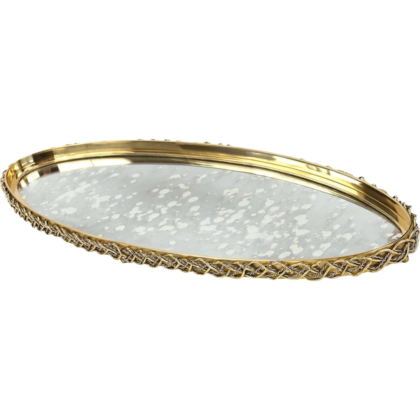 000 SI-2537128 | Primary Silo | Braid Tray by John-Richard. Made from unique in a unique style.